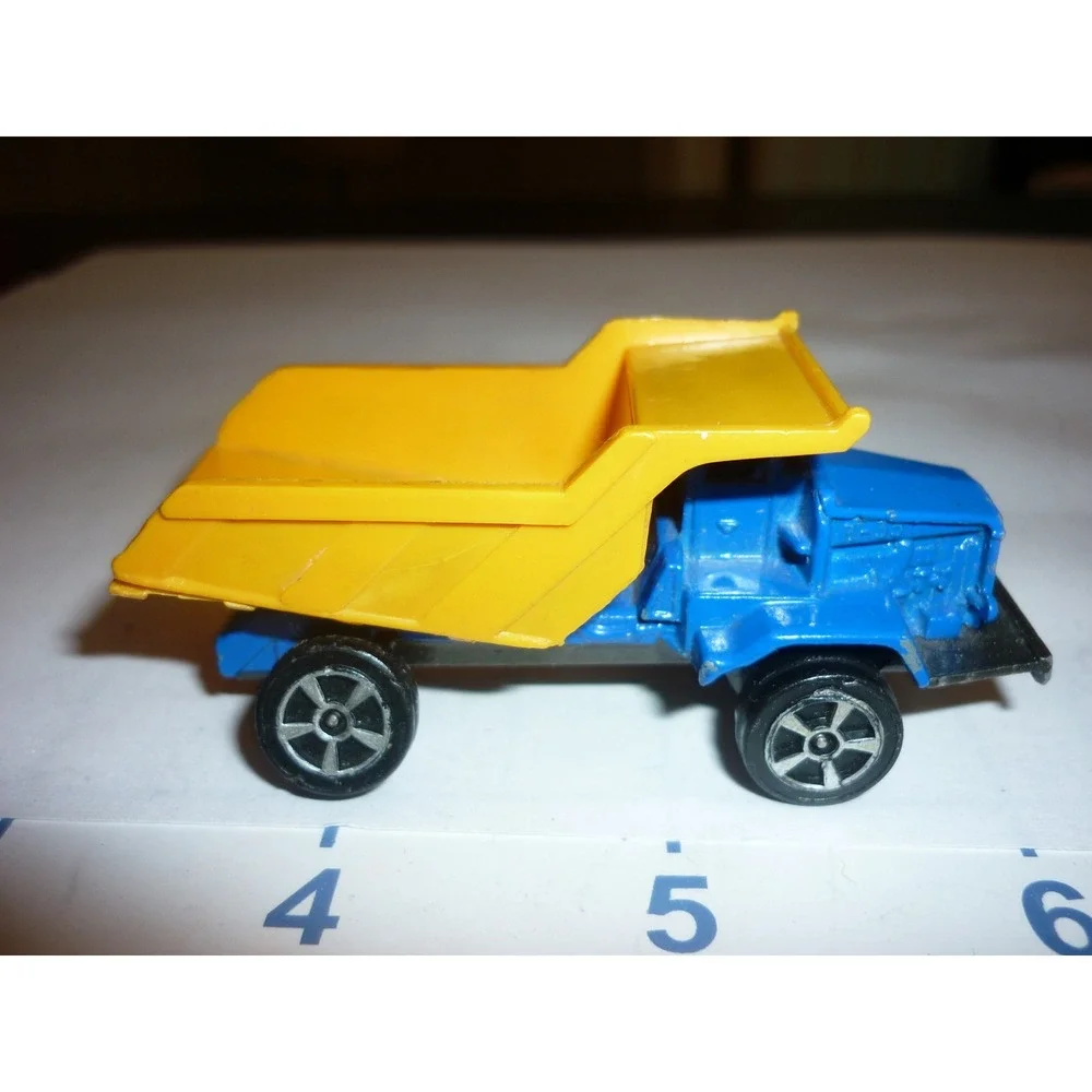 Corgi Juniors Whizzwheels Tipper Truck Blue‎ Yellow Britain Terrex r35 Rear Dump